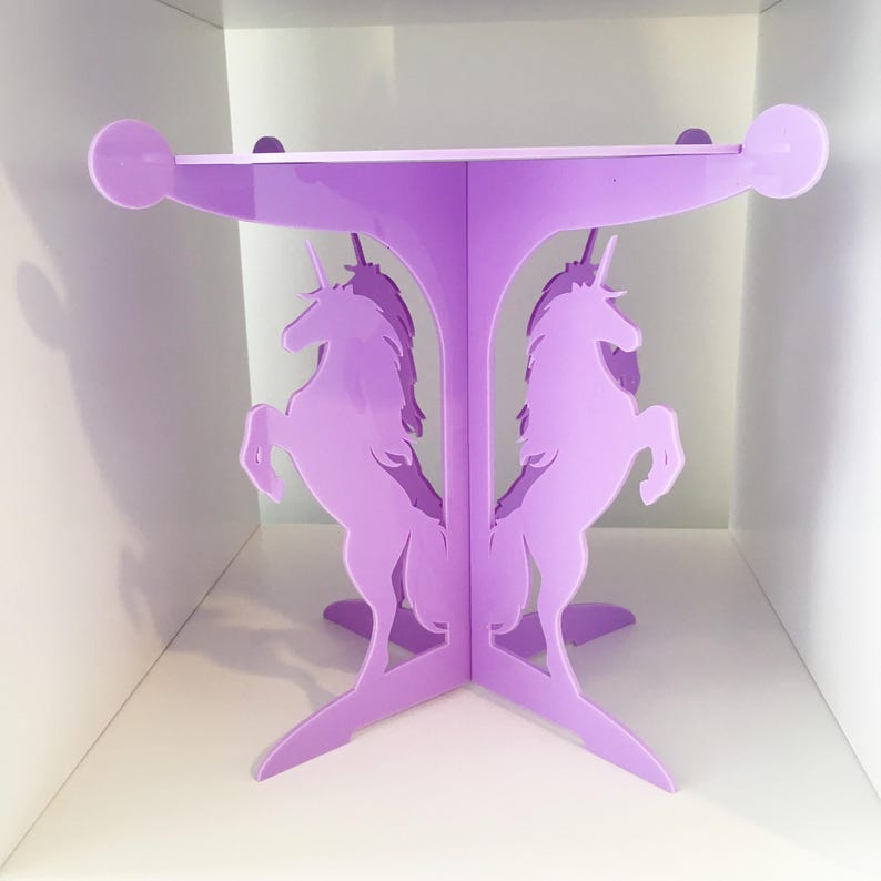 Stand for cupcakes drawing Unicorn candy dish laser cut Etsy
