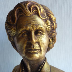 Prime Ministers of Great Britain Margaret Thatcher Iron Lady bust