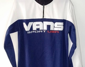 90er Jahre Vintage Vans Blau Herren 5 USA 90er Jahre Vintage Vans Blau Herren 5 USA