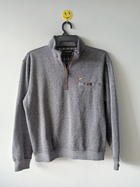 quarter zip sweater vintage