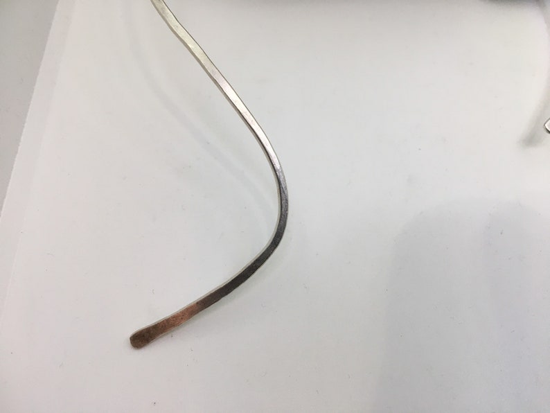 Adjustable Sterling silver handmade minimalist elegant choker necklace