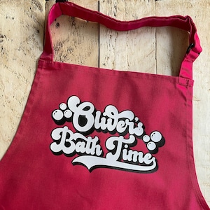 Personalised Dog Grooming Apron - Full Apron with Pocket - Choice of Colours