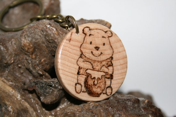 pooh bear keyring