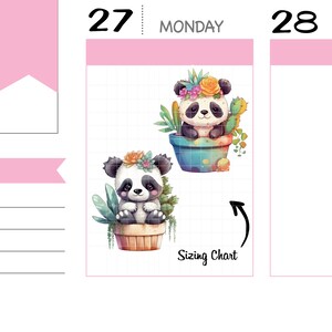 Printable Planner Stickers Cut Files Cute Character Stickers Kawaii ...