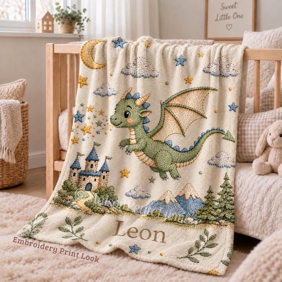 Dragon Baby Blanket – photo 2
