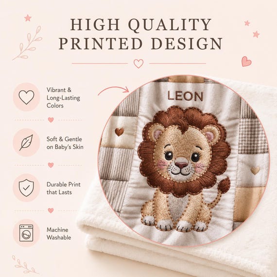 Lion Baby Blanket – photo 2