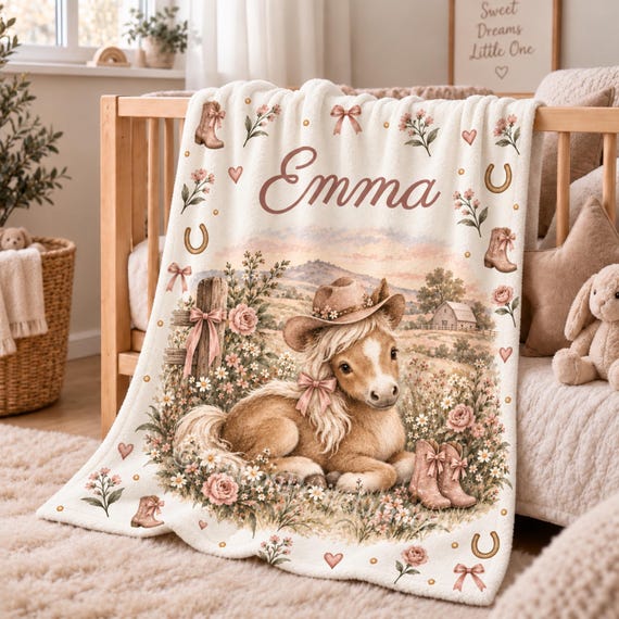 Pony Baby Blanket