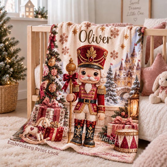 Nutcracker Baby Blanket