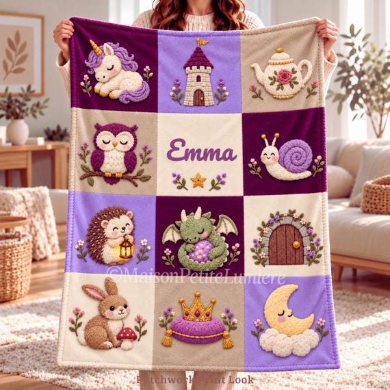 Unicorn Baby Blanket – photo 4