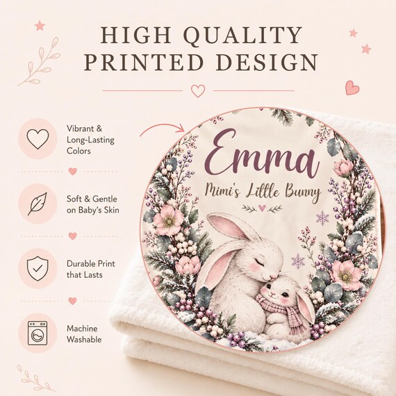 Bunny Baby Blanket – photo 4