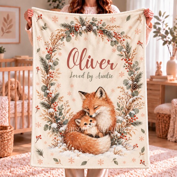 Fox Baby Blanket – photo 2