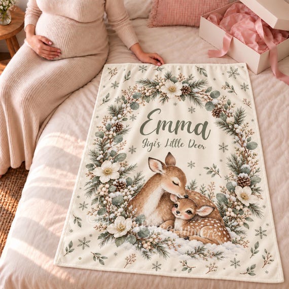 Deer Baby Blanket – photo 3