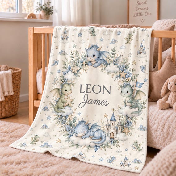 Dragon Baby Blanket