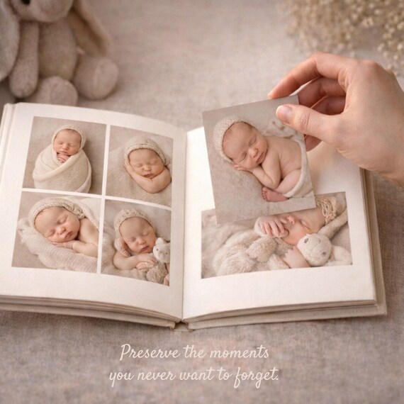 Elephant Baby Book 8x8 – photo 3