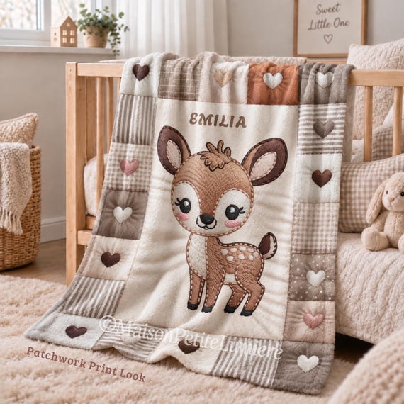 Deer Baby Blanket