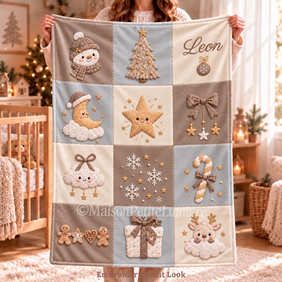 Snowman Baby Blanket – photo 2