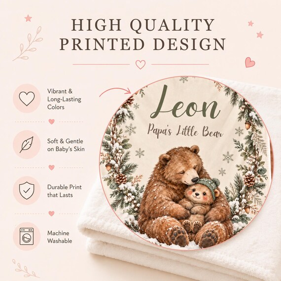 Bear Baby Blanket – photo 4