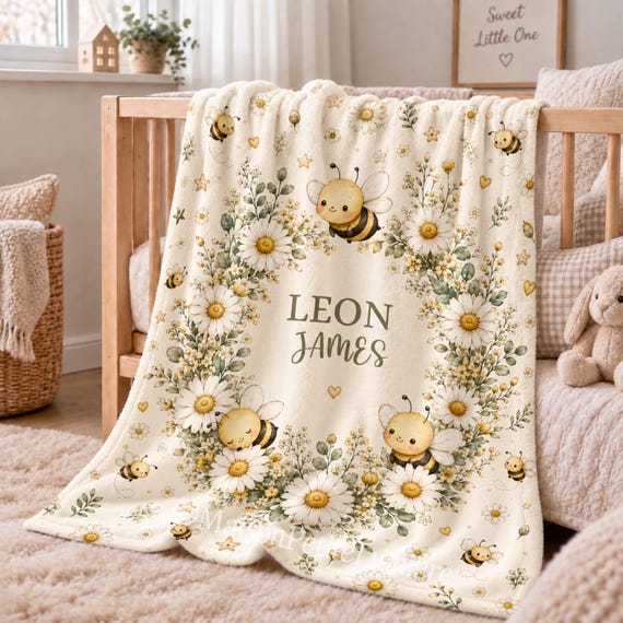 Bee Baby Blanket