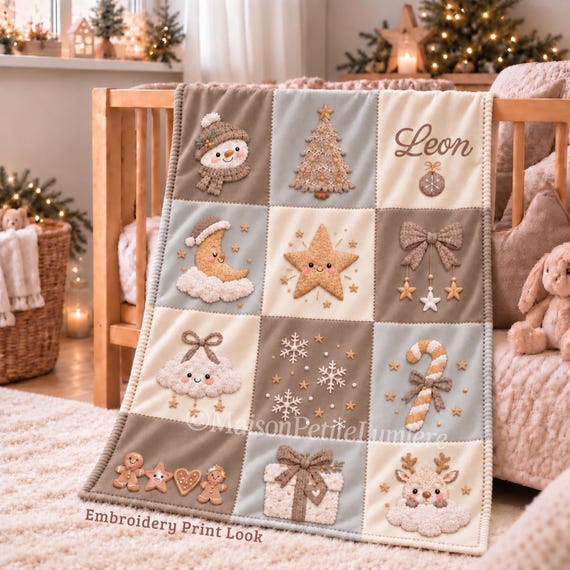 Snowman Baby Blanket