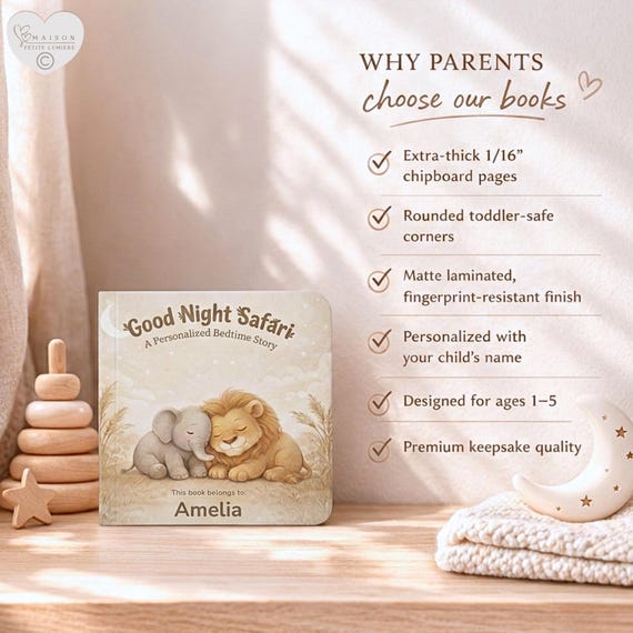 Good Night Safari Baby Book – photo 3