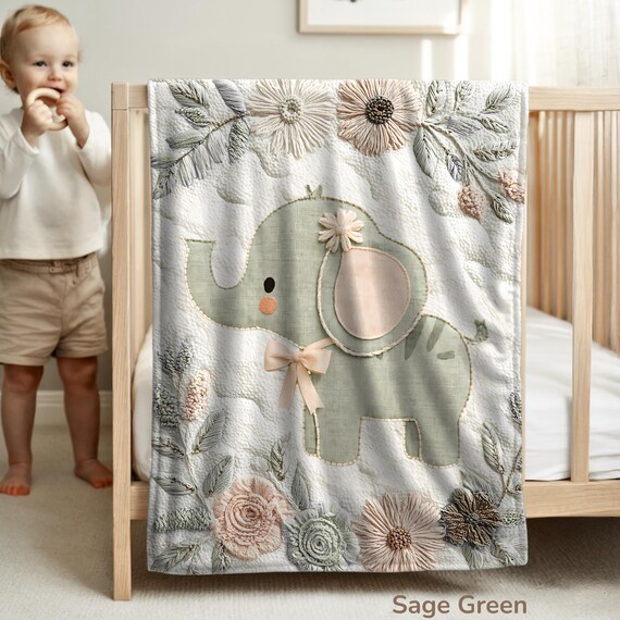 Elephant Baby Blanket – photo 7
