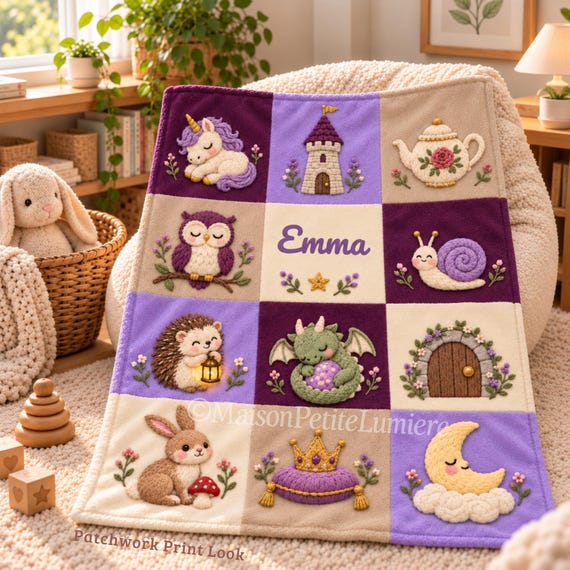 Unicorn Baby Blanket
