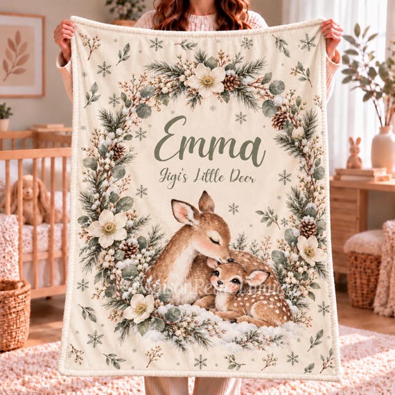 Deer Baby Blanket – photo 2
