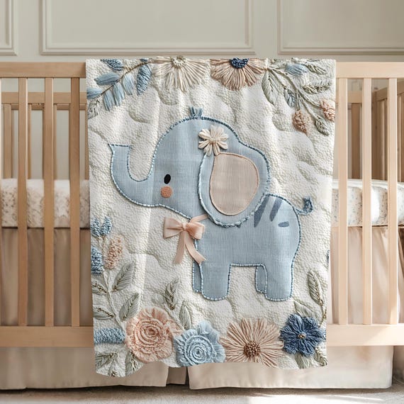 Elephant Baby Blanket – photo 6
