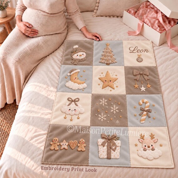 Snowman Baby Blanket – photo 3