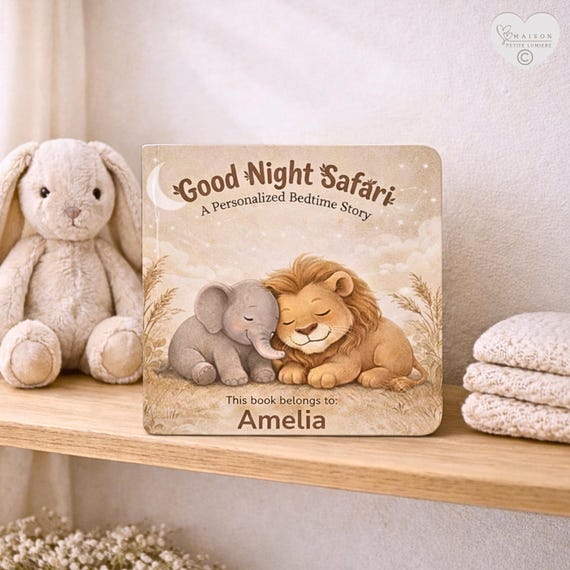 Good Night Safari Baby Book