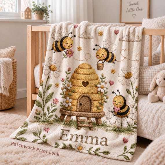 Bee Baby Blanket