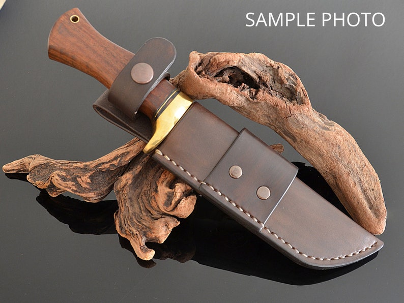 Custom Knife Sheath Horizontal Knife Sheath Belt Knife Leather Etsy