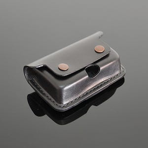 Premium Leder Gürtelclip Schutzhülle Halter für MedTRONISCH Pumpe