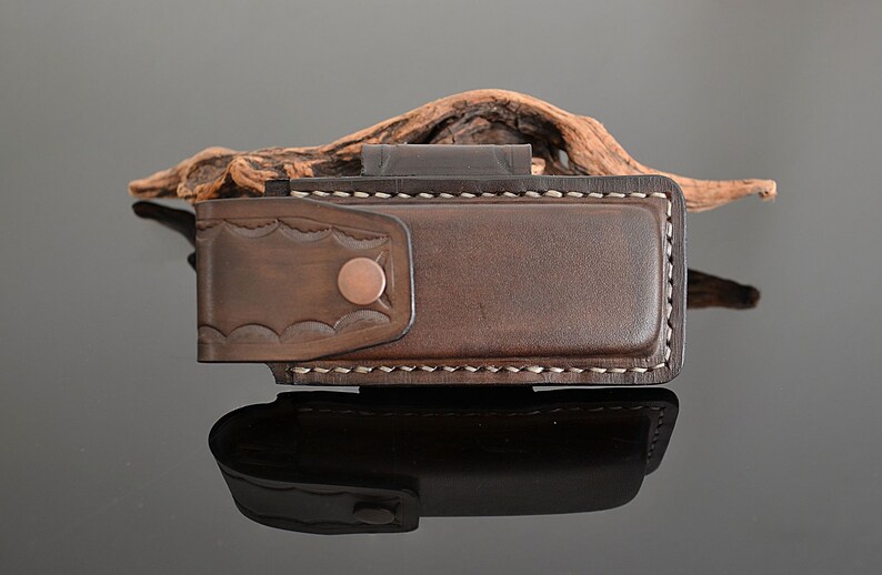 Horizontal Knife Sheath Custom Folding Knife Sheath Horizontal Etsy