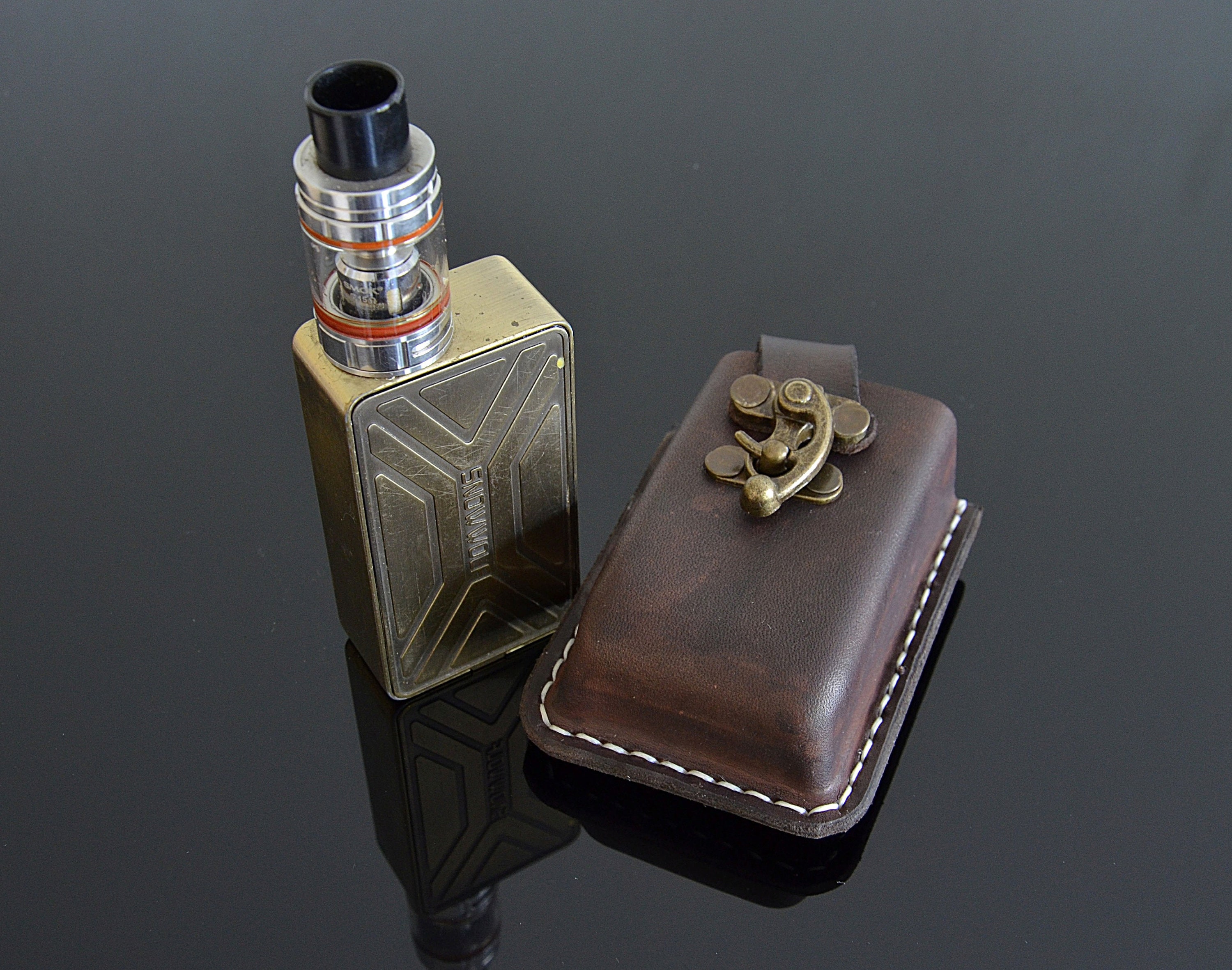 Vape Mod Ecig Case Vape Holder Leather Vape Case Vape Holster Etsy UK