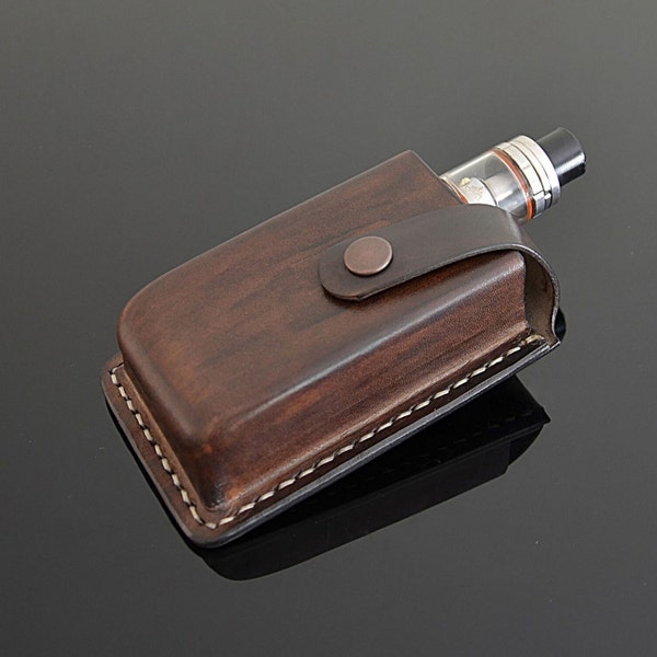 Custom Vape Mod Case Leather Vape Holder Personalized Vape Holster Genuine Leather Customized Vape Belt Pouch