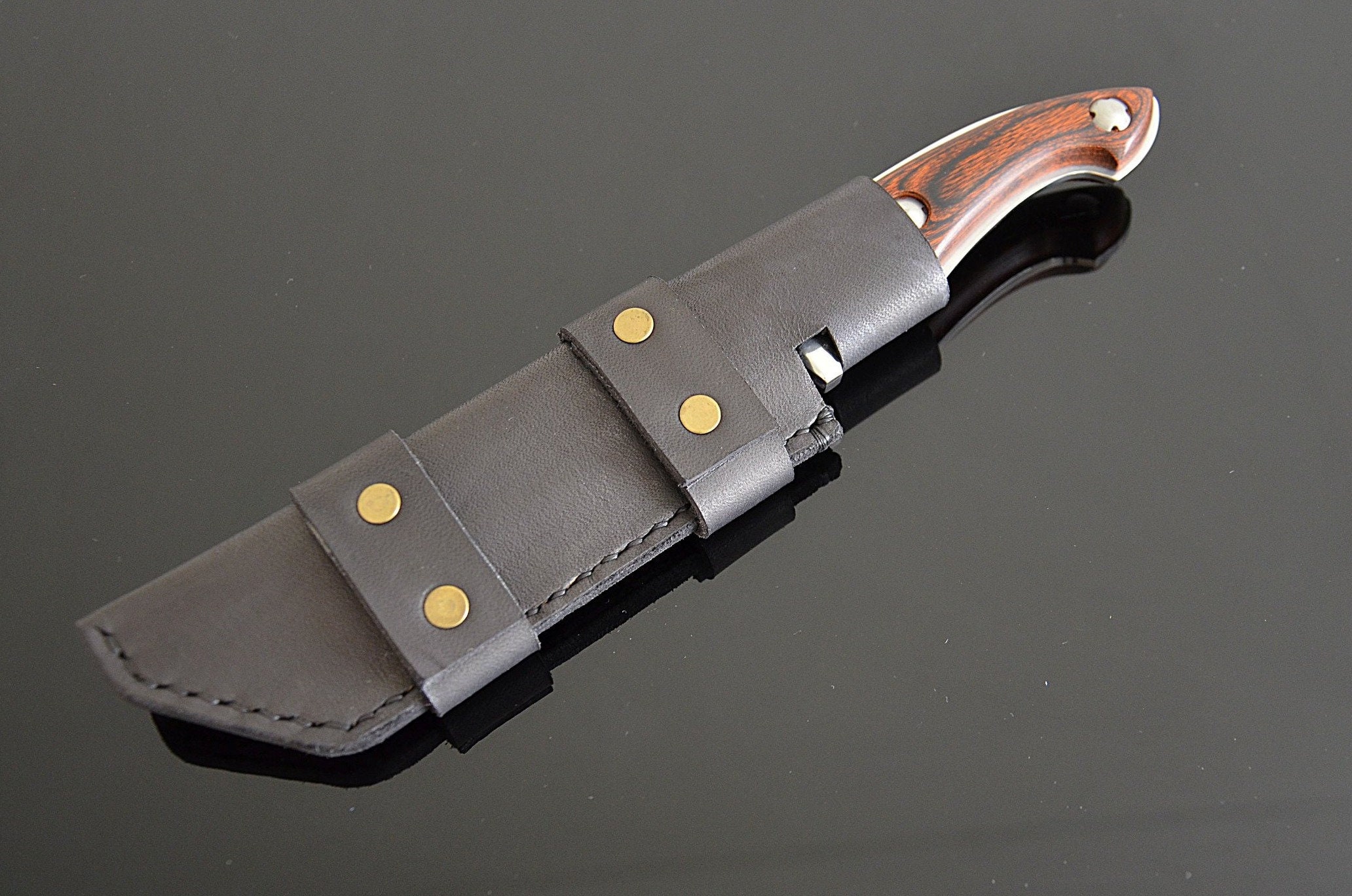 Horizontal Knife Sheath Custom Sheath Survival Knife Sheath Etsy UK
