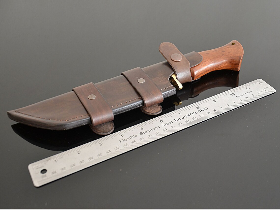Custom Knife Sheath Horizontal Knife Sheath Belt Knife Leather Etsy
