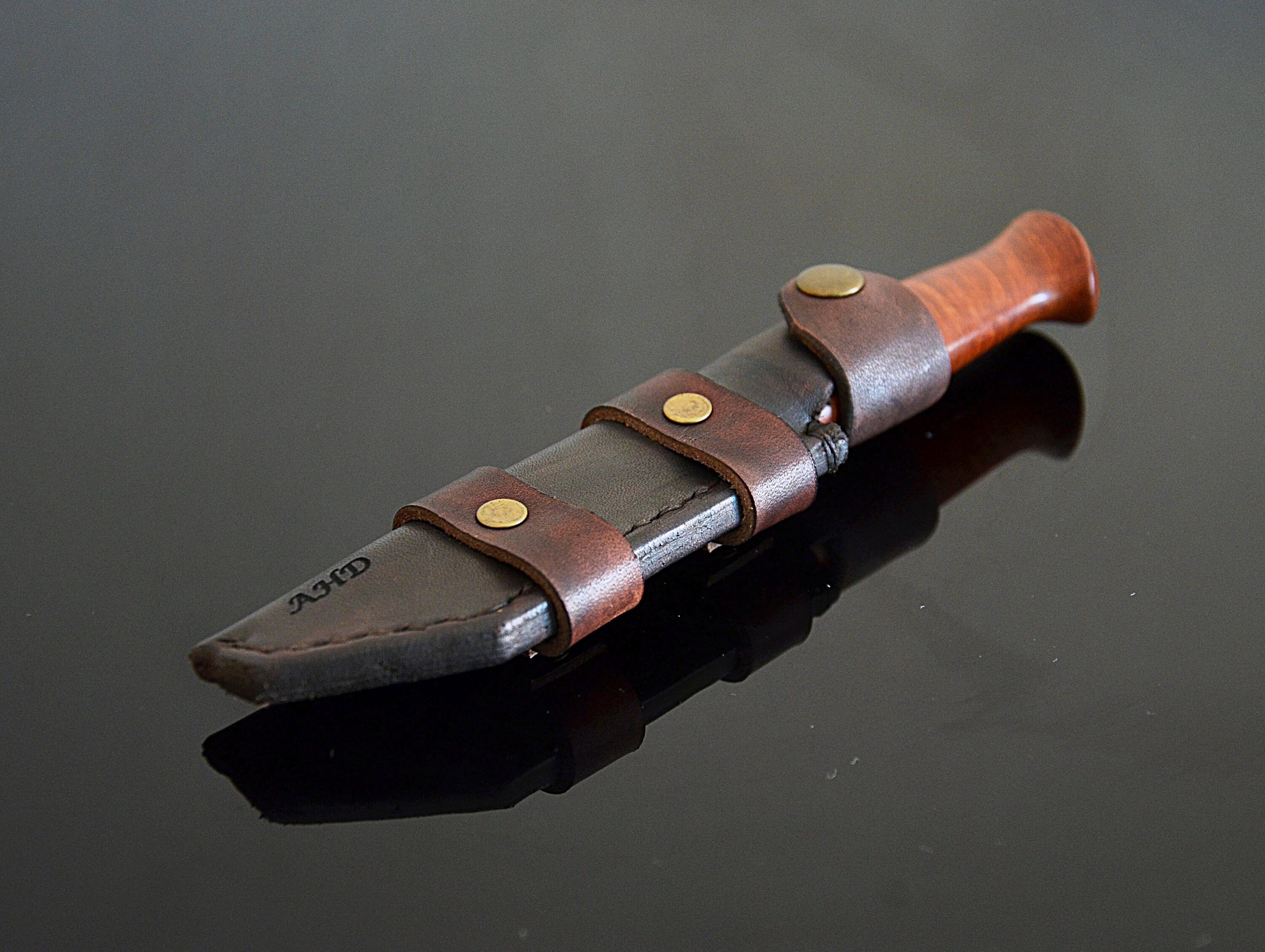 Tanto Knife Leather Sheath Custom Knife Sheath Survival Knife Etsy UK