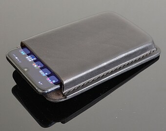 BELTRON Handy-Holster Aus Echtem Leder – Gürteltasche Mit Magnetverschluss Für Große Smartphones Wie IPhone 15/16 Pro Max, Galaxy S24 Ultra, Z Fold (Gürtel Bis 5,7 Cm Breit)