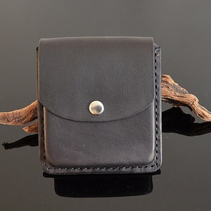 Echtes Leder Handgefertigte EDC Alltag Tragen Gürteltasche Tasche