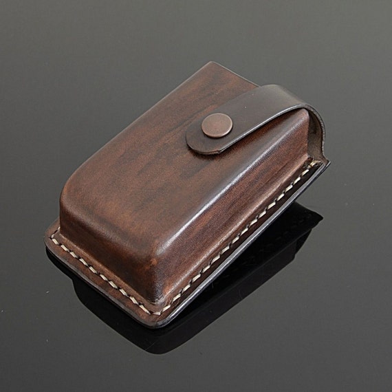 smok mag 18 case Handmade Leather Holster for Smok Mag 18 – Vegetable-tanned, Belt Loop Case