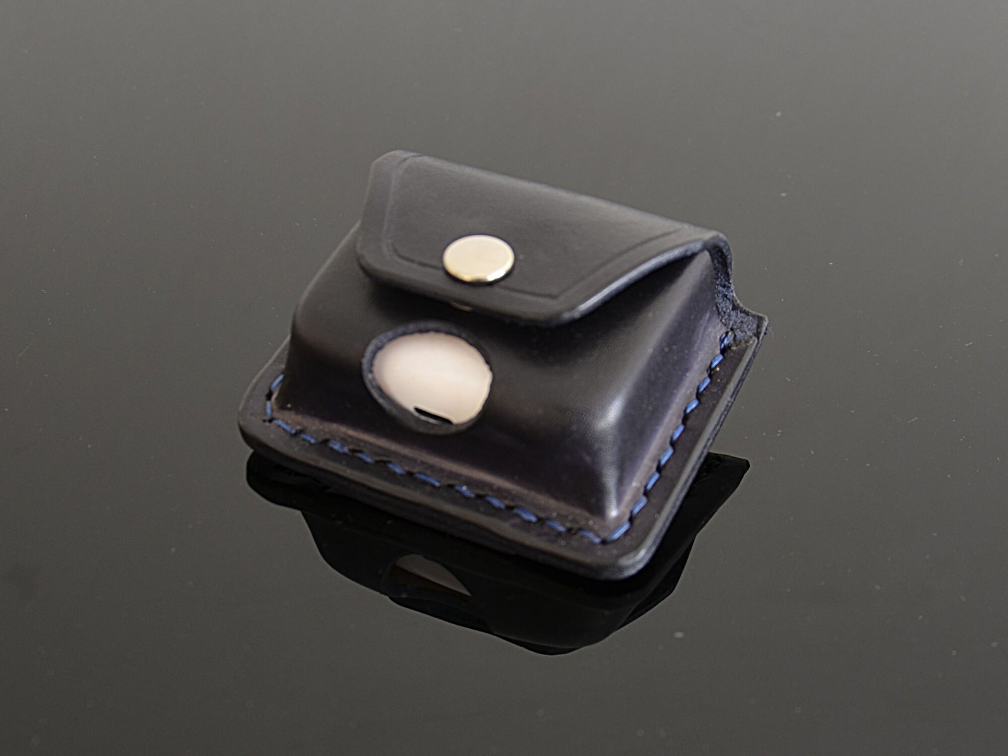 Genuine Leather Airpods Pro Belt Case Pouch - Etsy