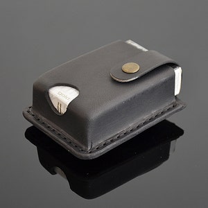 Genuine Leather Cigarette Holder Personalized Luxury Cigarette Case Box