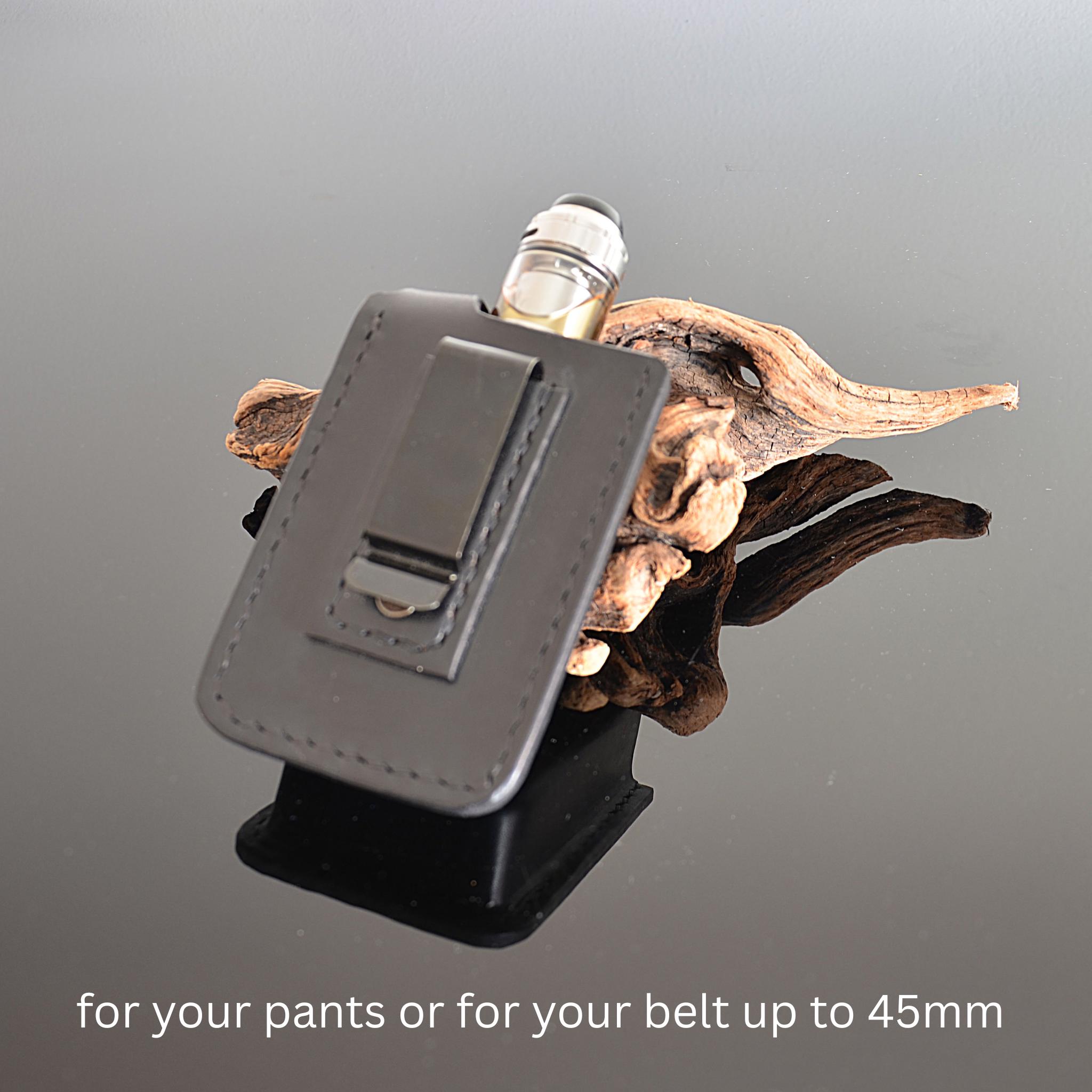 tui pour ceinture mod Vape en cuir vritable fabriqu  la main, tui  porte-cigarette lectronique - Etsy France