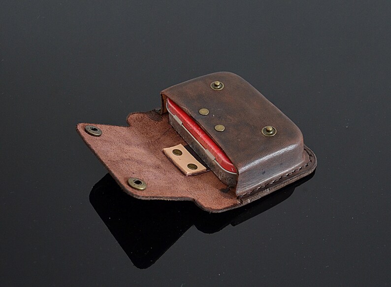 Leather Belt Pouch Bushcraft Pouch Belt Altoids Leather Pouch Etsy