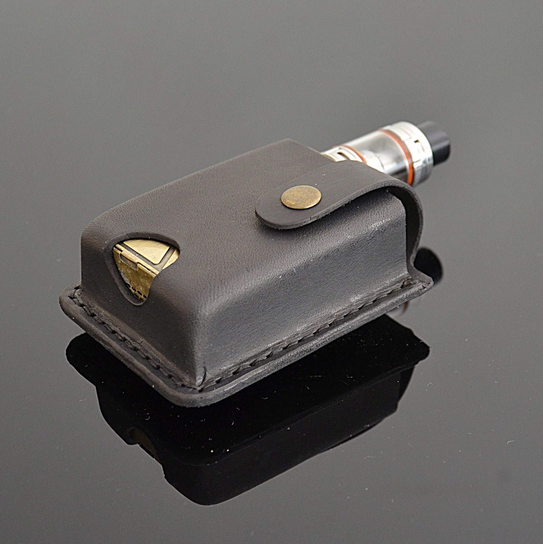 Leather Vape Mod Case Holster Box Handcrafted Custom Made Personalized
