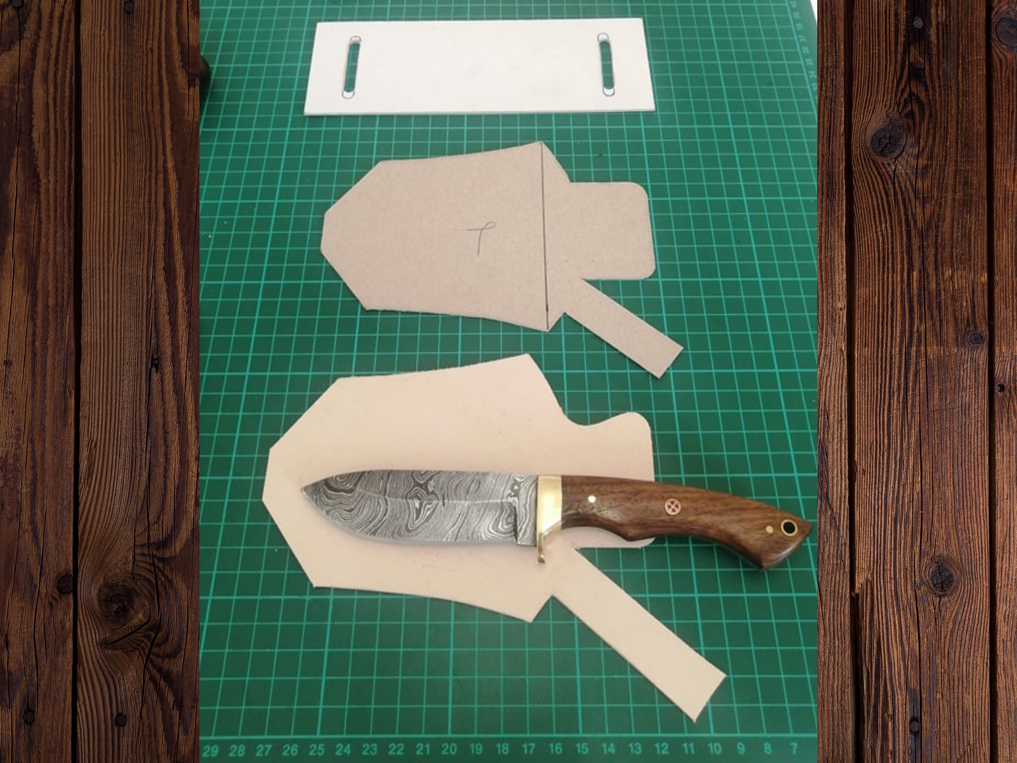 Custom Knife Sheath Horizontal Knife Sheath Belt Knife Leather Etsy