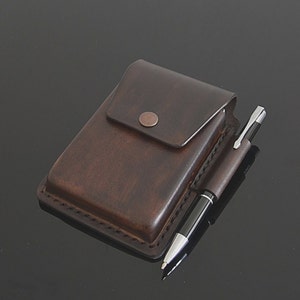 Carnet de notes en cuir véritable pour agenda, étui pour journal intime, pochette ceinture personnalisée pour cahiers Leuchtturm1917