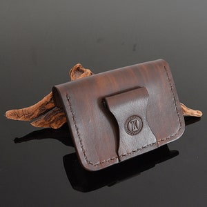 genuine leather insulin pump belt pouch by exodos copenhagen